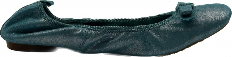 Балетки женские бирюзовые LUCA STEFANI 900141 NIVESH AZZURRO