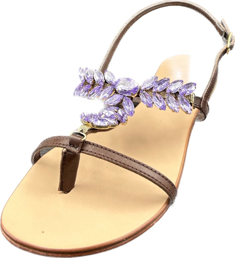 Nove Rose Lina 504 сандалии женские Marrone/LiLLA