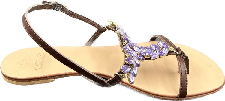 Nove Rose Lina 504 сандалии женские Marrone/LiLLA