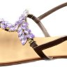 Nove Rose Lina 504 сандалии женские Marrone/LiLLA