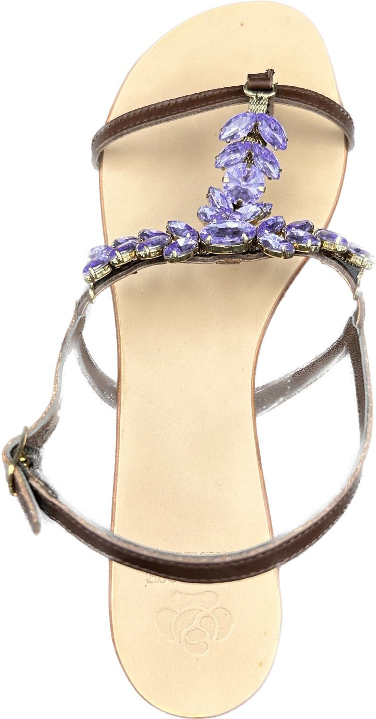 Nove Rose Lina 504 сандалии женские Marrone/LiLLA